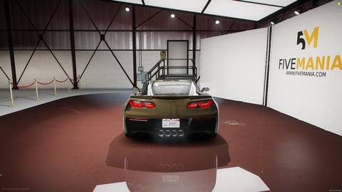 FIVEM C7 | Realistic Sports Car [Badged] Add-On | Optimized | Fivem Ready | High Quality — image 6