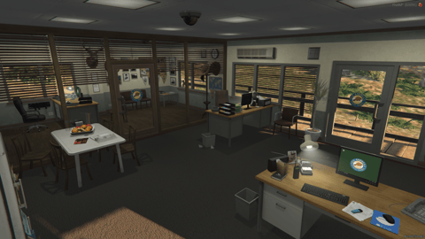 FIVEM Park Ranger Department | Functional Ranger Station MLO | Interior & Exterior | Offices & Jail Cells | Add-On | Optimized | Fivem Ready | High Quality — image 7