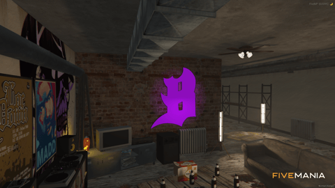 FIVEM Grovestreet Reworked | Iconic Gang Hideout MLO | Interior & Exterior | Hidden Rooms & Tunnels | Add-On | Optimized | Fivem Ready | High Quality — image 13