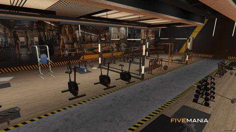 FIVEM Grove Street Lake | Multi-Purpose Waterfront MLO | Gym & Office | Outdoor Lounge | Amphitheater & Beach | Add-On | Optimized | Fivem Ready | High Quality — image 30