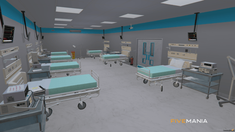 FIVEM Vespucci Hospital | Detailed Hospital MLO | Interior & Exterior | Waiting Rooms | Operating Theatres | Laboratories | Add-On | Optimized | Fivem Ready | High Quality — image 13