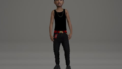 Jamal | Male Teen Ped | Optimized & Fivem Ready [Add-On] — image 6