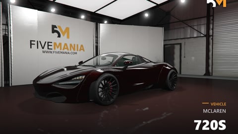 FIVEM McLaren 720S | Realistic Supercar [Unbadged] Add-On | Interior & Exterior | Working Lights | Optimized Handling | Optimized | Fivem Ready | High Quality cover