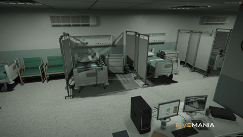 FIVEM Medical Center V3 | Comprehensive Hospital MLO | Interior & Exterior | Waiting Rooms | Patient Rooms | CT Scan | Add-On | Optimized | Fivem Ready | High Quality — image 29