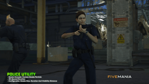 FIVEM Police Utilities Script | Comprehensive Law Enforcement Toolkit | Spike Strips | Flashbangs | Smoke Grenades | Vehicle GPS | Add-On | Optimized | Fivem Ready | High Quality, image 11
