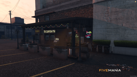 FIVEM The Garden Pub | Lively Bar & Pub MLO | Interior & Exterior | Outdoor Seating | Custom Props | Add-On | Optimized | Fivem Ready | High Quality — image 4