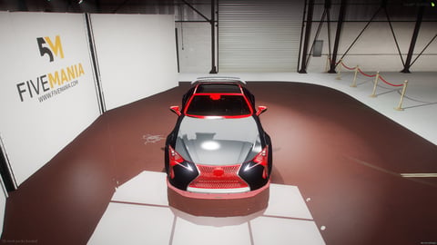 FIVEM Lexus LC 500 | Realistic Sports Car [Badged] Add-On | Custom Rims | Interior & Exterior | Optimized | Fivem Ready | High Quality — image 5