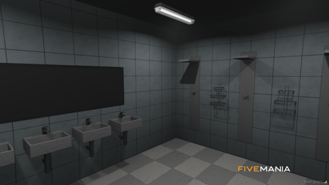 FIVEM Mission Row Police Department V2 | Enhanced Police Station MLO | Interior & Exterior | Modern Design | Detailed Offices | Garage | Add-On | Optimized | Fivem Ready | High Quality — image 28
