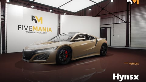 FIVEM Hynsx | Realistic Sports Car [Badged] Add-On | Interior & Exterior | Optimized | Fivem Ready | High Quality cover