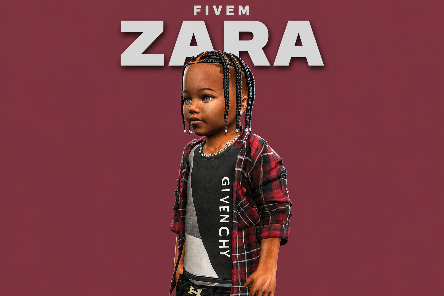 Zara | Female Ped | Optimized & Fivem Ready [Add-On]