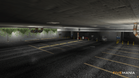 FIVEM Mountain Base | Secret Underground Base MLO | Interior & Exterior | Command Center | Lounge Area | Parking Garage | Add-On | Optimized | Fivem Ready | High Quality — image 5