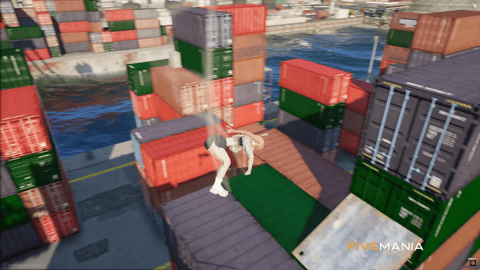 FIVEM Rooftop Rush Parkour | Dynamic Parkour Map | Challenging Routes | Rooftop & Container Courses | Add-On | Optimized | Fivem Ready | High Quality, image 11
