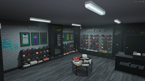 FIVEM Haters Clothing Shop | Unique Retail Space MLO | Interior & Exterior | Custom Props | Add-On | Optimized | Fivem Ready | High Quality — image 4