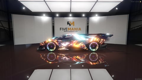 FIVEM Ie2 | Futuristic Hypercar [Unbadged] Add-On | Custom Liveries | Animated Lights | High Performance | Add-On | Optimized | Fivem Ready | High Quality — image 7