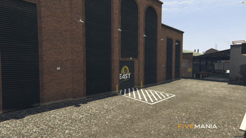 FIVEM East Customs | Modern Mechanic Shop MLO | Interior & Exterior | Office Space | Custom Branding | Add-On | Optimized | Fivem Ready | High Quality — image 4