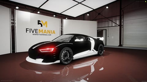 FIVEM Audidy | Realistic Sports Car [Unbadged] Add-On | Custom Model | Working Lights | Custom Body Kit | Optimized | Fivem Ready | High Quality — image 3