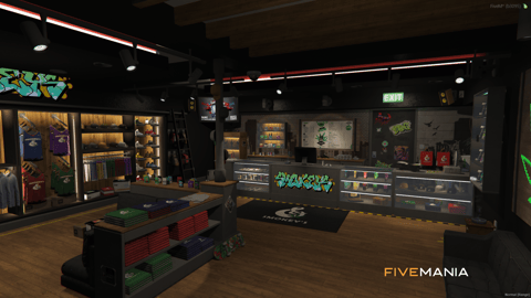FIVEM Smokeys Weed Shop | Detailed Cannabis Dispensary MLO | Interior & Exterior | Custom Props | Outdoor Area | Add-On | Optimized | Fivem Ready | High Quality — image 3