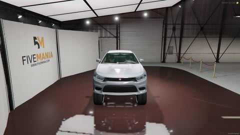 FIVEM Dodge Charger Hellcat | Lifted Sports Sedan [Badged] Add-On | Custom Suspension | Large Chrome Wheels | Interior & Exterior | Optimized | Fivem Ready | High Quality, image 4