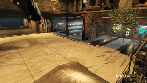 FIVEM Bunker Motors | Custom Underground Garage MLO | Car Lift | Lounge Area | Secret Tunnel | Custom Details | Add-On | Optimized | Fivem Ready | High Quality — image 13