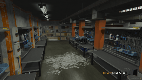 FIVEM Custom Truck Repairs | Heavy Duty Mechanic MLO | Interior & Exterior | Office & Workshop | Service Pits | Add-On | Optimized | Fivem Ready | High Quality — image 13