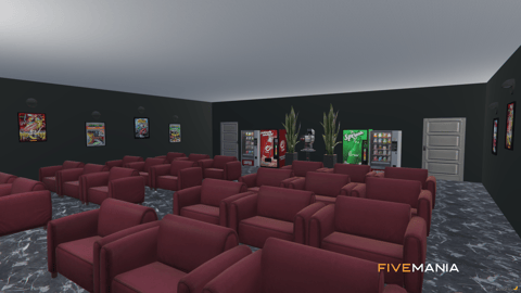 FIVEM Dubai Mansion | Luxury Modern Estate | Interior & Exterior | Pool & Garage | Home Cinema | Game Room | Add-On | Optimized | Fivem Ready | High Quality — image 16