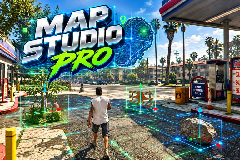 FIVEM Map Studio Pro, Advanced Map Editor Script