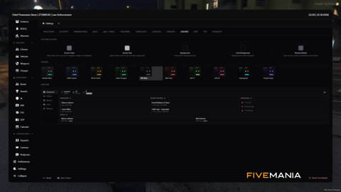 FIVEM Police Records Mdt | Comprehensive Police Records System | Evidence Tracking | Personnel Management | Custom Themes | Integrated Dispatch | Add-On | Optimized | Fivem Ready | High Quality, image 49