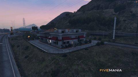 FIVEM Up N Atom Freeway | Iconic Fast Food Restaurant MLO | Interior & Exterior | Detailed Kitchen | Dining Area | Add-On | Optimized | Fivem Ready | High Quality — image 5
