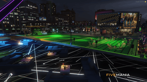 FIVEM Legion Square V5 | Revitalized City Hub MLO | Outdoor Stage & Shops | Dynamic Lighting | Add-On | Optimized | Fivem Ready | High Quality — image 28