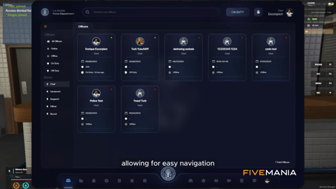 FIVEM Police MDT and Dispatch System | Comprehensive Law Enforcement Tool | Live Map, Dispatch Calls, Citizen & Case Management, Department Overview | Add-On | Optimized | Fivem Ready | High Quality, image 12