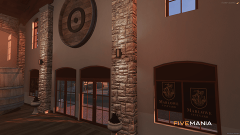 FIVEM Vineyard | Expansive Winery MLO | Interior & Exterior | Production Facilities | Outdoor Patio | Add-On | Optimized | Fivem Ready | High Quality — image 14
