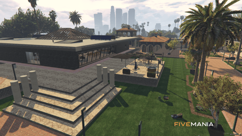 FIVEM Mirror Park Mansion | Luxury Modern Estate MLO | Interior & Exterior | Pool & Garage | Add-On | Optimized | Fivem Ready | High Quality — image 6