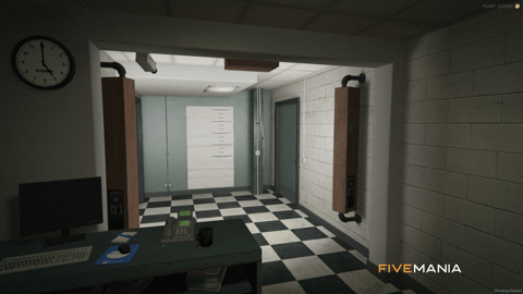 FIVEM Davis Sheriff Station | Detailed Police Station MLO | Interior & Exterior | Shooting Range | Jail Cells | Offices | Add-On | Optimized | Fivem Ready | High Quality — image 36