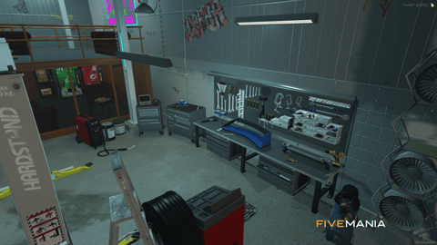 FIVEM Paleto Bennys | Custom Mechanic Shop MLO | Interior & Exterior | Lounge Area | Stunt Track | Custom Props | Add-On | Optimized | Fivem Ready | High Quality — image 20