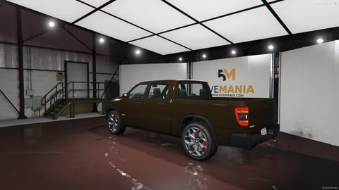 FIVEM Bisxl1 | Realistic Pickup Truck [Unbadged] Add-On | Interior & Exterior | Working Lights | Custom Wheels | Add-On | Optimized | Fivem Ready | High Quality, image 7