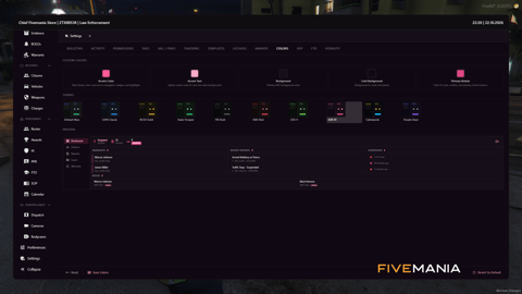 FIVEM Police Records Mdt | Comprehensive Police Records System | Evidence Tracking | Personnel Management | Custom Themes | Integrated Dispatch | Add-On | Optimized | Fivem Ready | High Quality, image 52