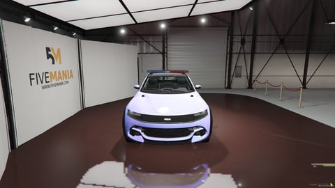 FIVEM Porsche Cayenne Coupe Carrera | Emergency Police SUV [Unbadged] Add-On | Working Lights | Custom Siren | Optimized | Fivem Ready | High Quality, image 4