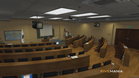 FIVEM Sandy University | Immersive University MLO | Interior & Exterior | Classrooms | Lockers | Lobby | Add-On | Optimized | Fivem Ready | High Quality — image 21