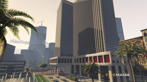 FIVEM Legion Square And Sewers Reworked | Expanded Map MLO | Underground Parking & Sewers | Exterior Overhaul | Add-On | Optimized | Fivem Ready | High Quality — image 14