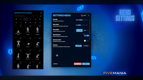 FIVEM Animations Menu | Advanced Emote & Animation System | Custom Emote Creator | Sequence Editor | Prop Support | Shared Emotes | Add-On | Optimized | Fivem Ready | High Quality, image 20