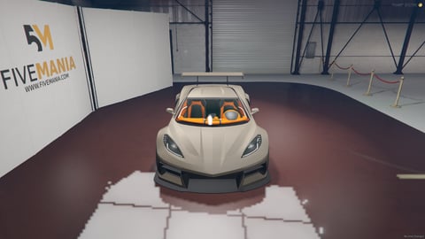 FIVEM Coquette D103 | Sports Car Add-On | Interior & Exterior | Working Lights | Tuning Parts | Animated Doors | Add-On | Optimized | Fivem Ready | High Quality, image 5