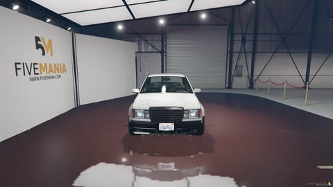 FIVEM Mercedes-Benz E-Class (W124) | Classic Luxury Sedan [Unbadged] Add-On | Detailed Interior | Working Lights | Custom Wheels | Optimized | Fivem Ready | High Quality, image 4