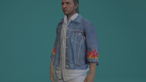 Jerome | Male Ped | Multiple Outfits | Optimized & Fivem Ready [Add-On] — image 4