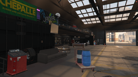 FIVEM Tunersshop Mechanic | Custom Mechanic Shop MLO | Interior & Exterior | Tuning Bays | Lounge Area | Office Space | Add-On | Optimized | Fivem Ready | High Quality — image 7