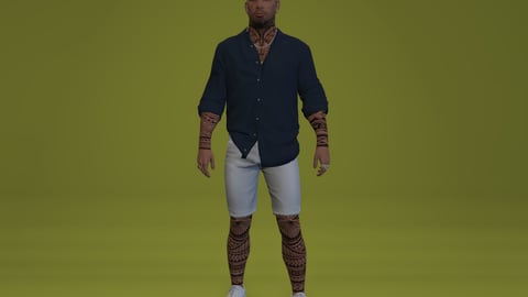 Marlo | Male Ped | Multiple Outfits | Optimized & Fivem Ready [Add-On] — image 6