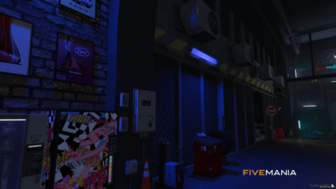 FIVEM Bunker Mirror | Underground Garage MLO | Custom Interior & Exterior | Workshop & Bar | Optimized Lighting | Add-On | Optimized | Fivem Ready | High Quality — image 19