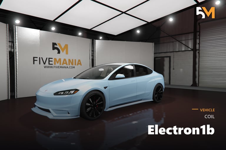 FIVEM Coil Electron1b, Realistic Electric Sports Car Add-On