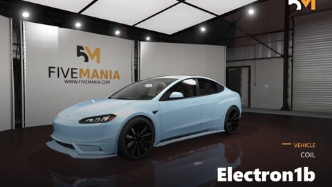 FIVEM Coil Electron1b | Realistic Electric Sports Car Add-On | Optimized | Fivem Ready | High Quality cover