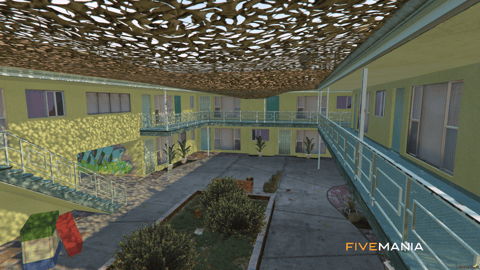 FIVEM Families Gang Hideout | Lore-Friendly Gang Hideout MLO | Interior & Exterior | Custom Props | Gritty Atmosphere | Add-On | Optimized | Fivem Ready | High Quality — image 11