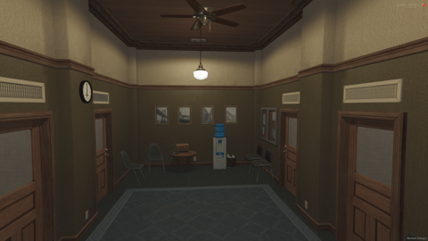 FIVEM Paleto Sherif Department V2 | Detailed Sheriff Station MLO | Interior & Exterior | Offices & Cells | Custom Props | Add-On | Optimized | Fivem Ready | High Quality — image 24
